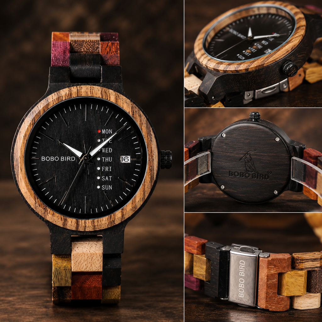 Men's Luxury Quartz Wrist Watch – Stainless Steel Analog Watch for Men