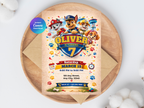 Paw Patrol Birthday Invitation | Canva Template