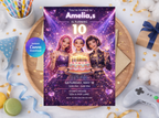 Kpop Birthday Invitation | Editable Canva Template Digital Download