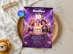 Kpop Birthday Invitation | Editable Canva Template Digital Download